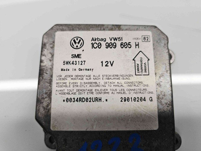 Calculator airbag Skoda Fabia 1 Combi (6Y5) [Fabr 2000-2008] 1C0909605H 1.4 Benz AUA 55KW / 75CP
