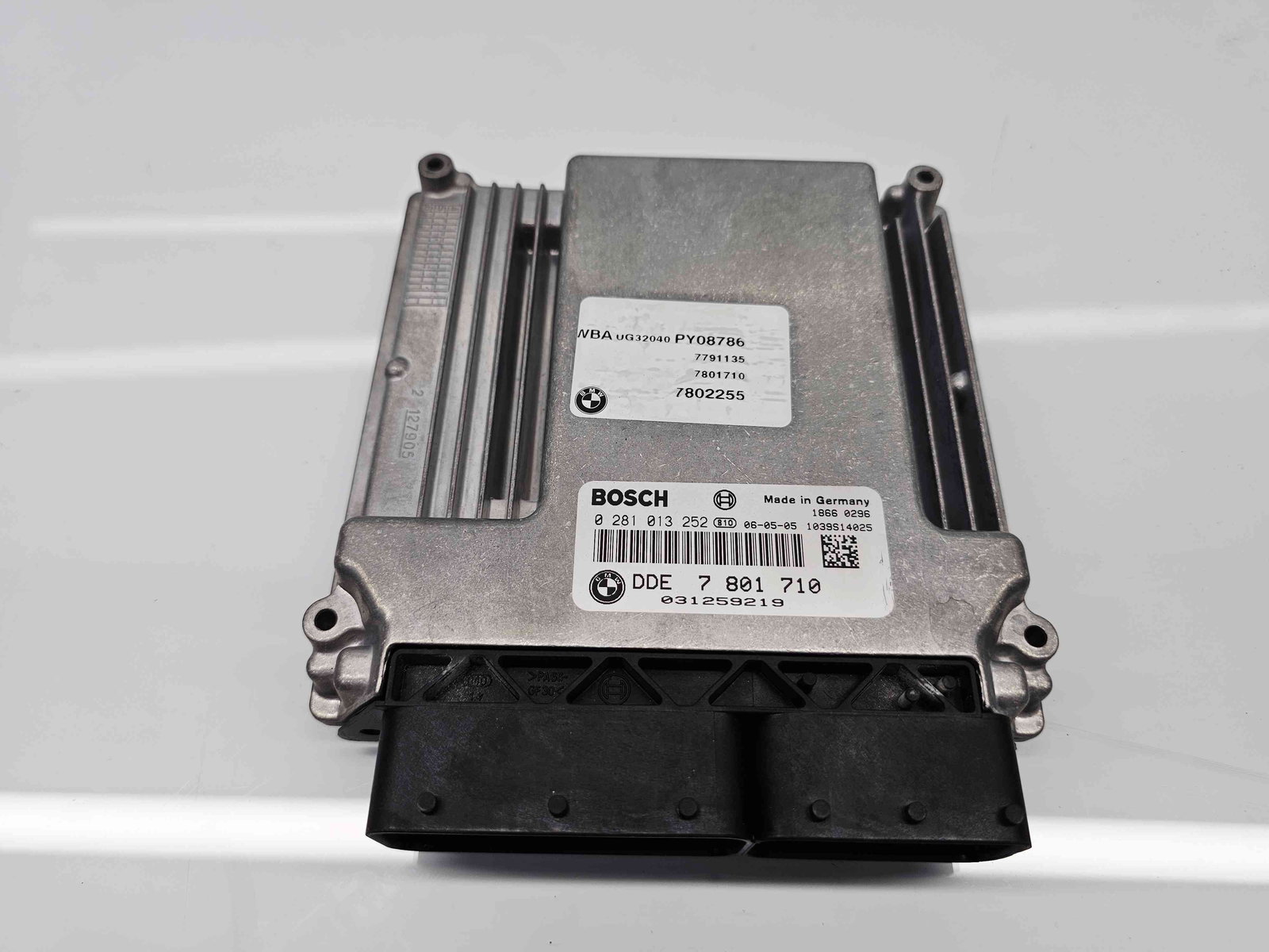 Calculator motor ECU Bmw 1 (E81, E87) [Fabr 2004-2010] 7801710 2.0 M47 90KW / 122CP - imagine 1