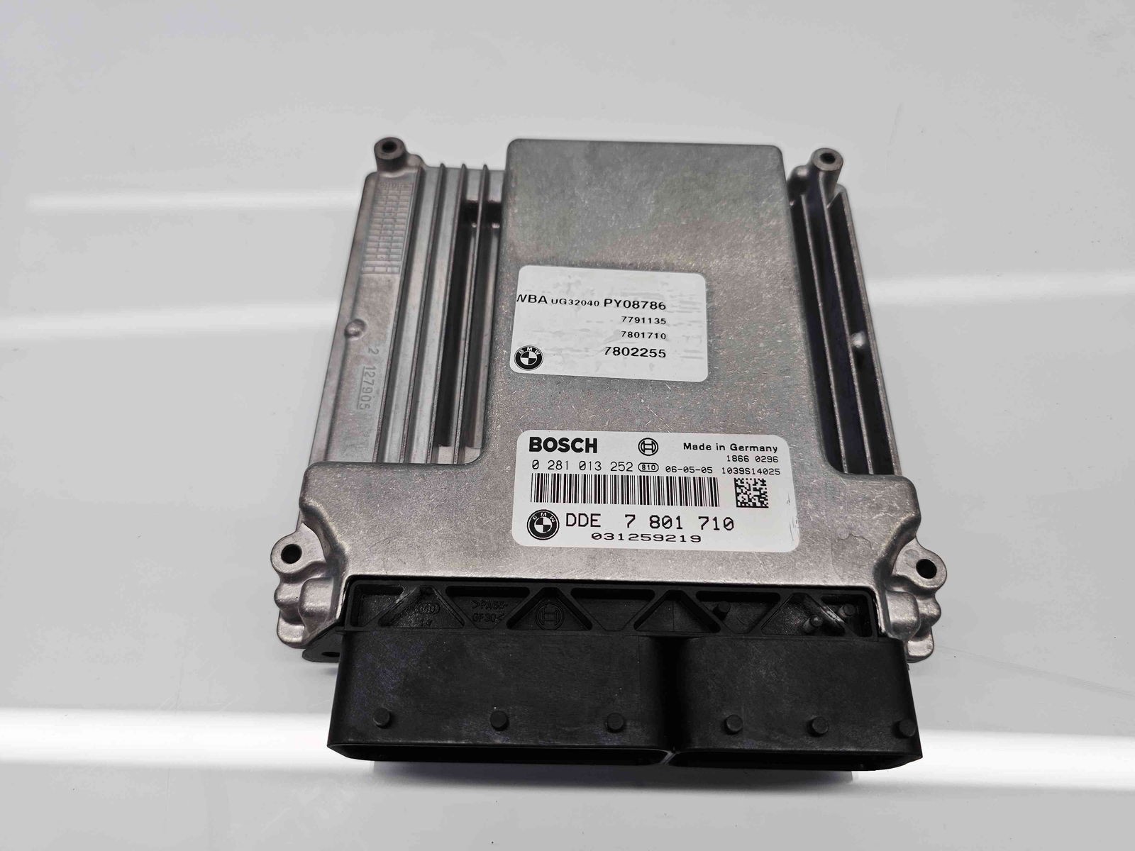 Calculator motor ECU Bmw 3 (E90) [Fabr 2005-2011] 7801710 2.0 M47 90KW / 122CP