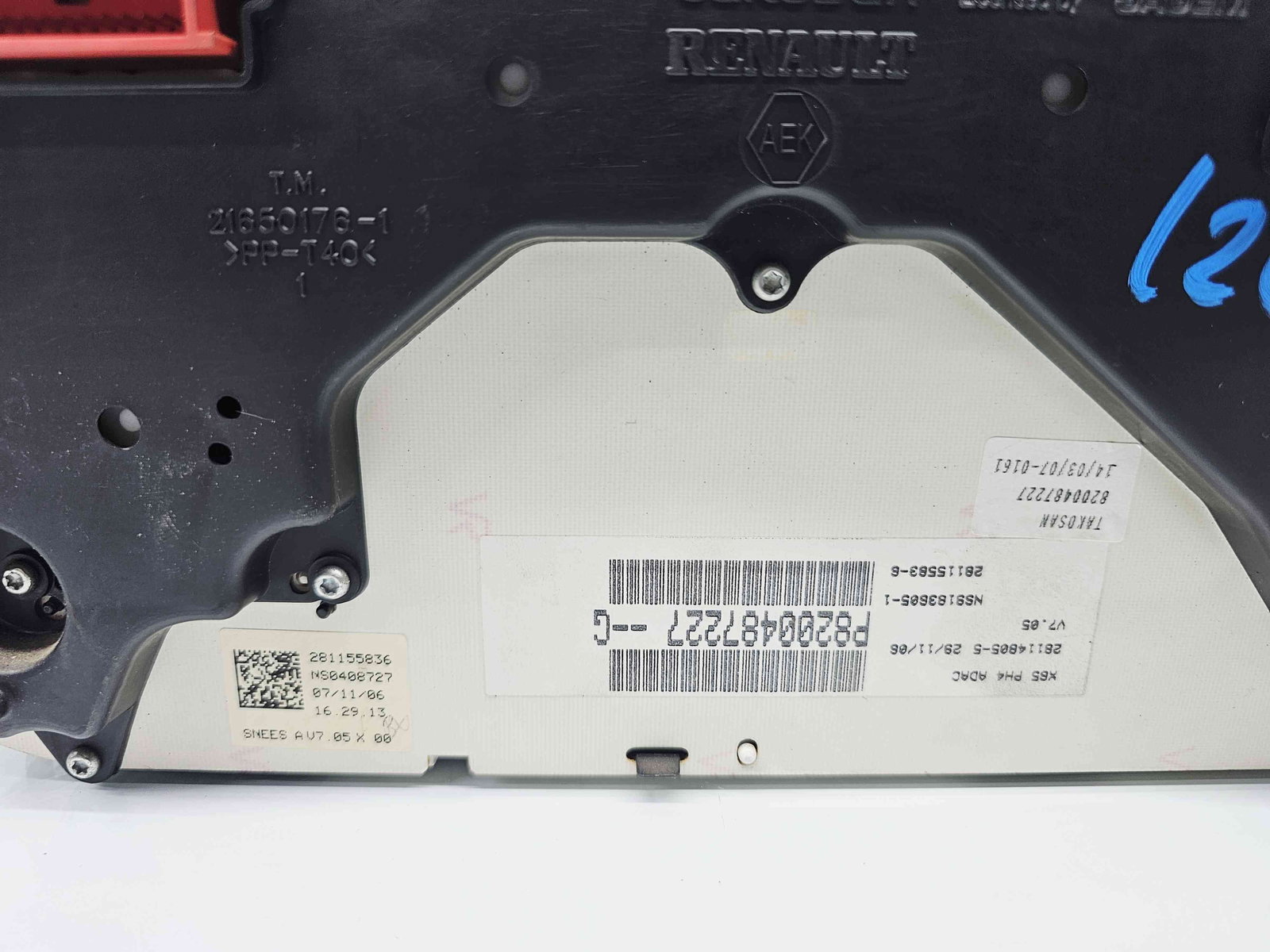 Ceas bord Renault Symbol / Thalia [Fabr 1998-2007] P8200487227 - imagine 3