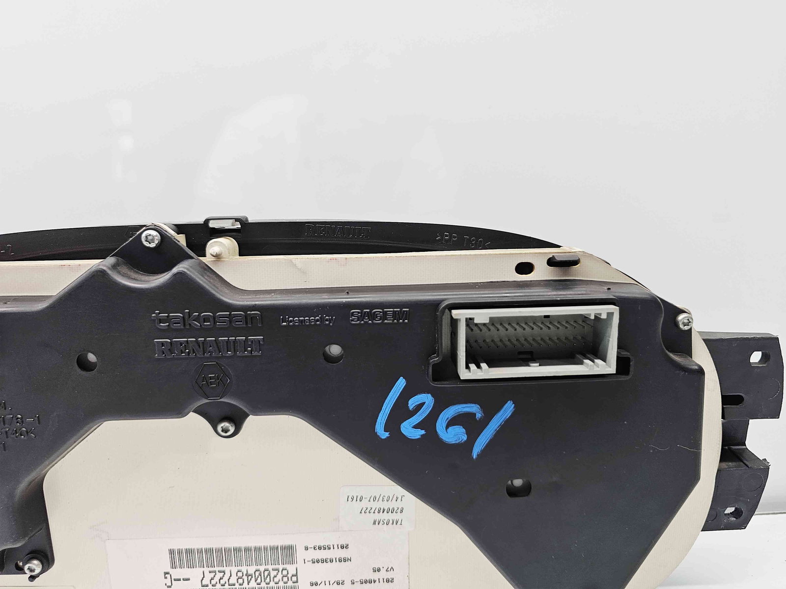 Ceas bord Renault Symbol / Thalia [Fabr 1998-2007] P8200487227 - imagine 4