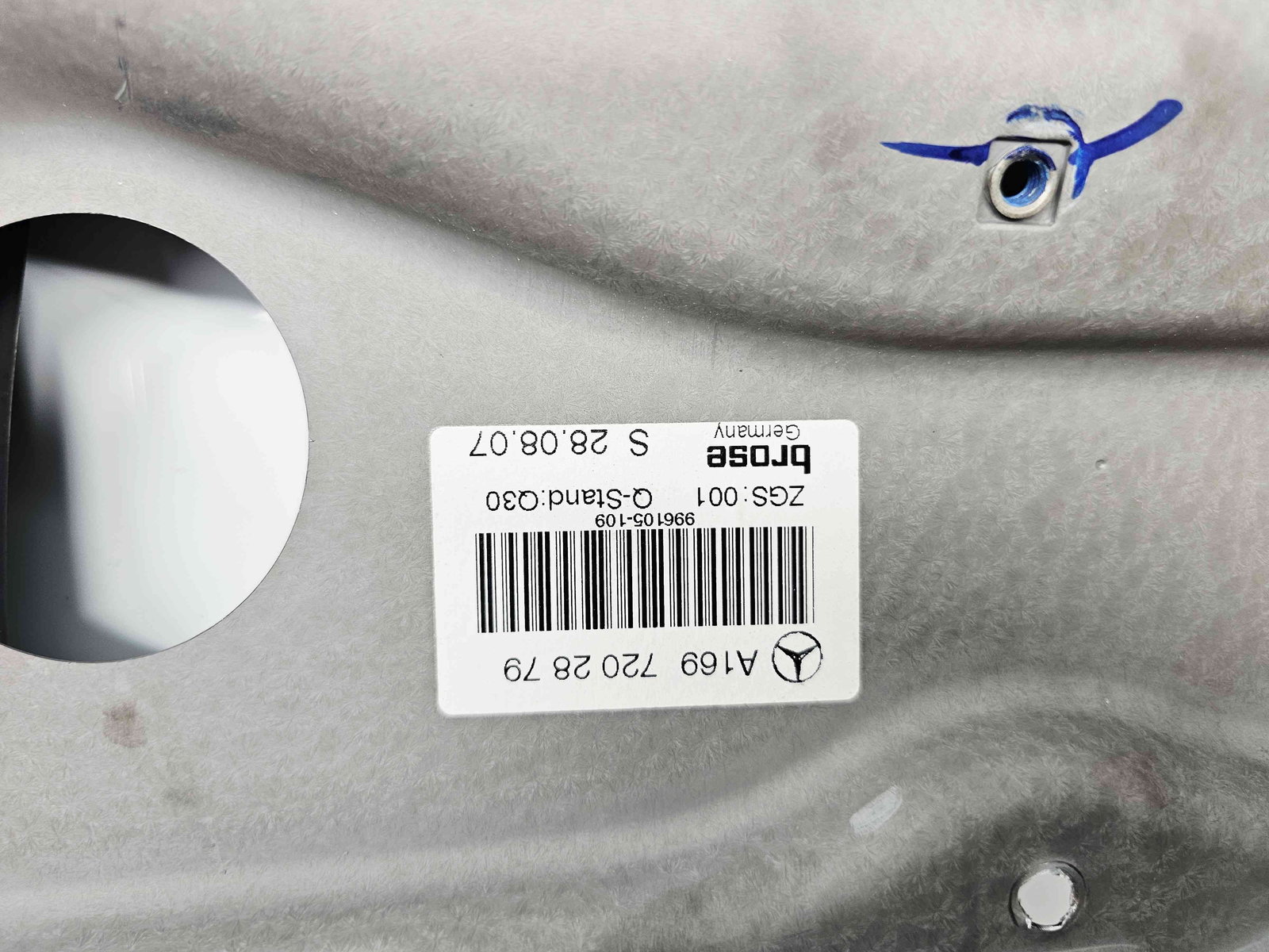 Macara electrica geam dreapta fata Mercedes Clasa B (W245) [Fabr 2005-2011] A1697202879 - imagine 6