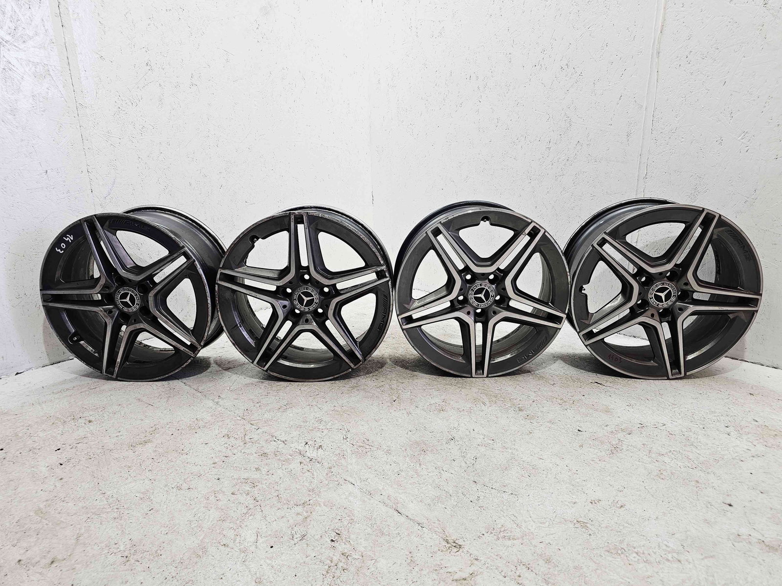 Set jante aliaj Mercedes Clasa A (W176) [Fabr 2012-2018] 5X115 / 7,5J / R18 H2N / ET 49 - imagine 1