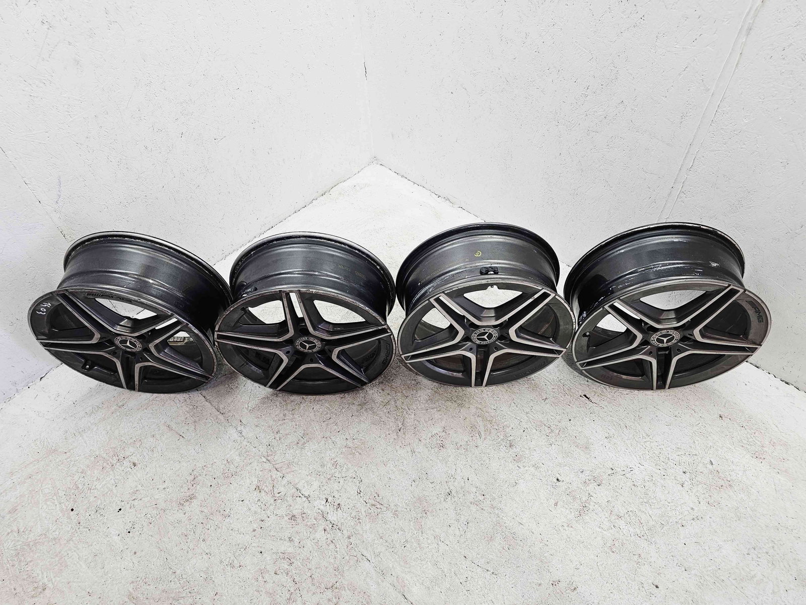 Set jante aliaj Mercedes Clasa A (W176) [Fabr 2012-2018] 5X115 / 7,5J / R18 H2N / ET 49 - imagine 2