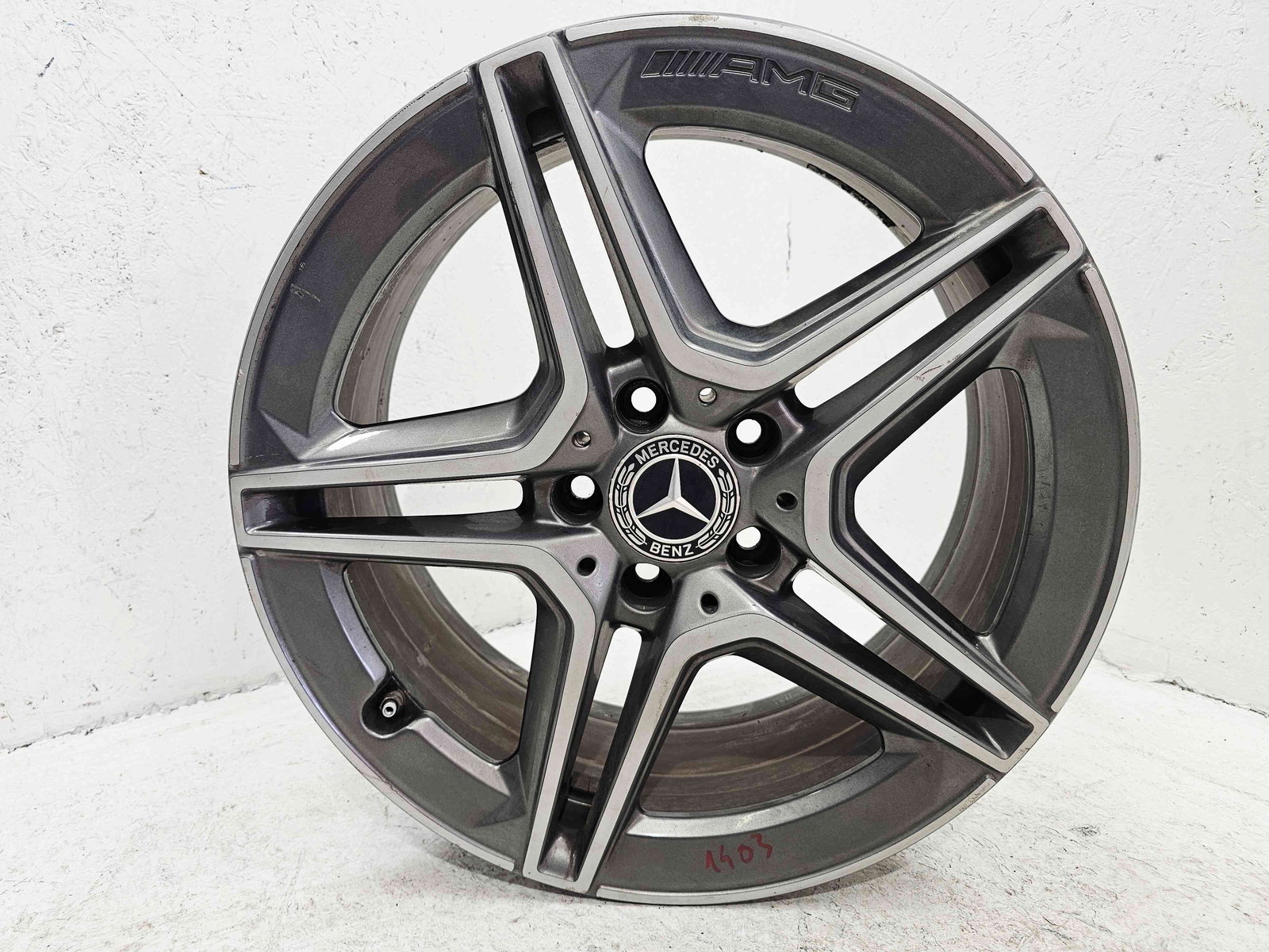 Set jante aliaj Mercedes Clasa A (W176) [Fabr 2012-2018] 5X115 / 7,5J / R18 H2N / ET 49 - imagine 9