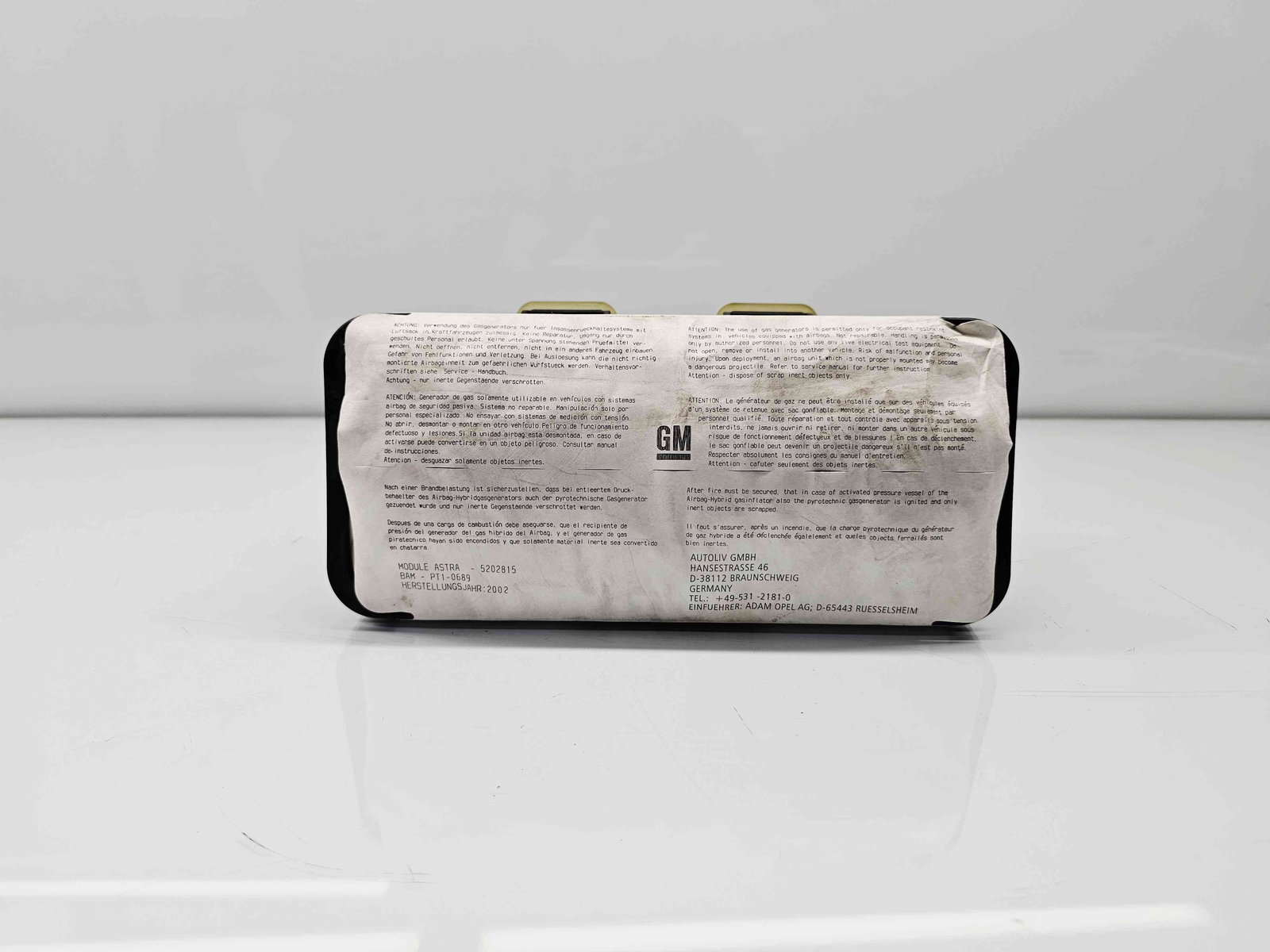 Airbag pasager Opel Astra G [Fabr 1998-2004] 5202815 - imagine 2