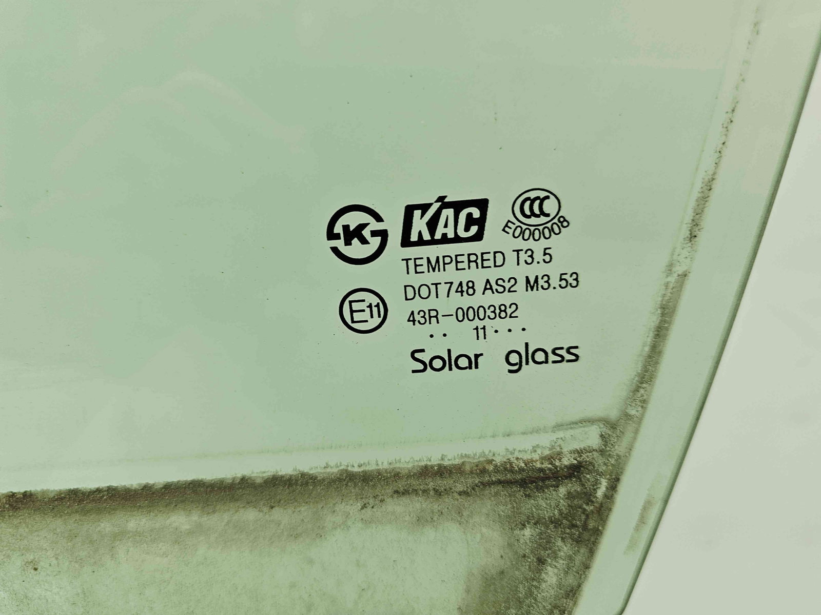 Geam usa stanga fata Opel Antara [Fabr 2006-2017] OEM - imagine 2