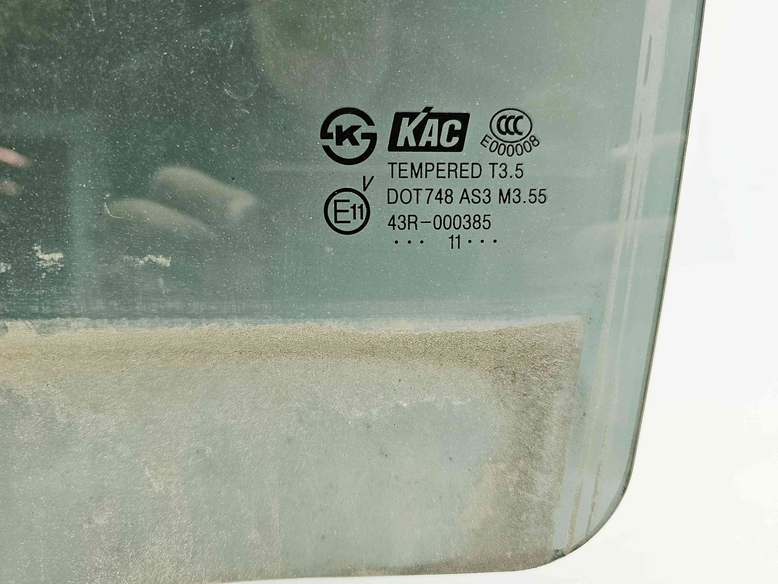 Geam usa stanga spate Opel Antara [Fabr 2006-2017] OEM - imagine 2