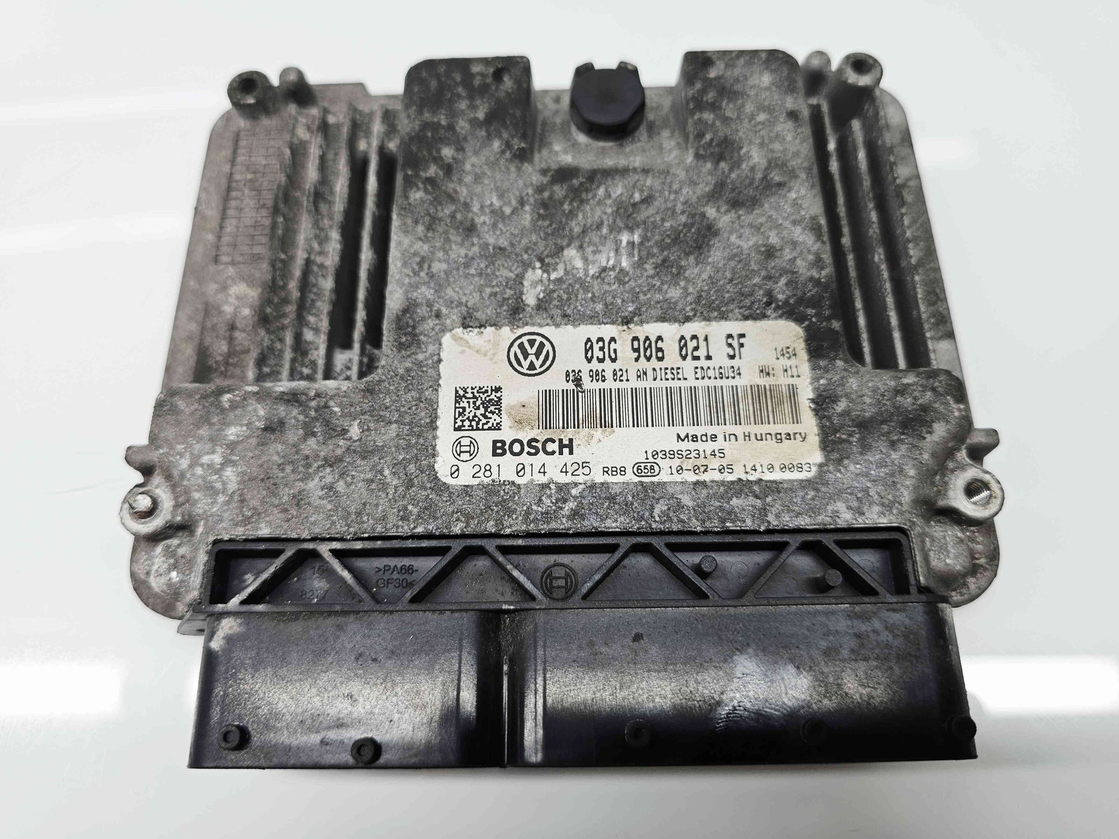 Calculator motor ECU Seat Leon (1P1) [Fabr 2005-2011] Facelift 03G906021SF 2.0 TDI BKD 103KW / 140CP - imagine 1