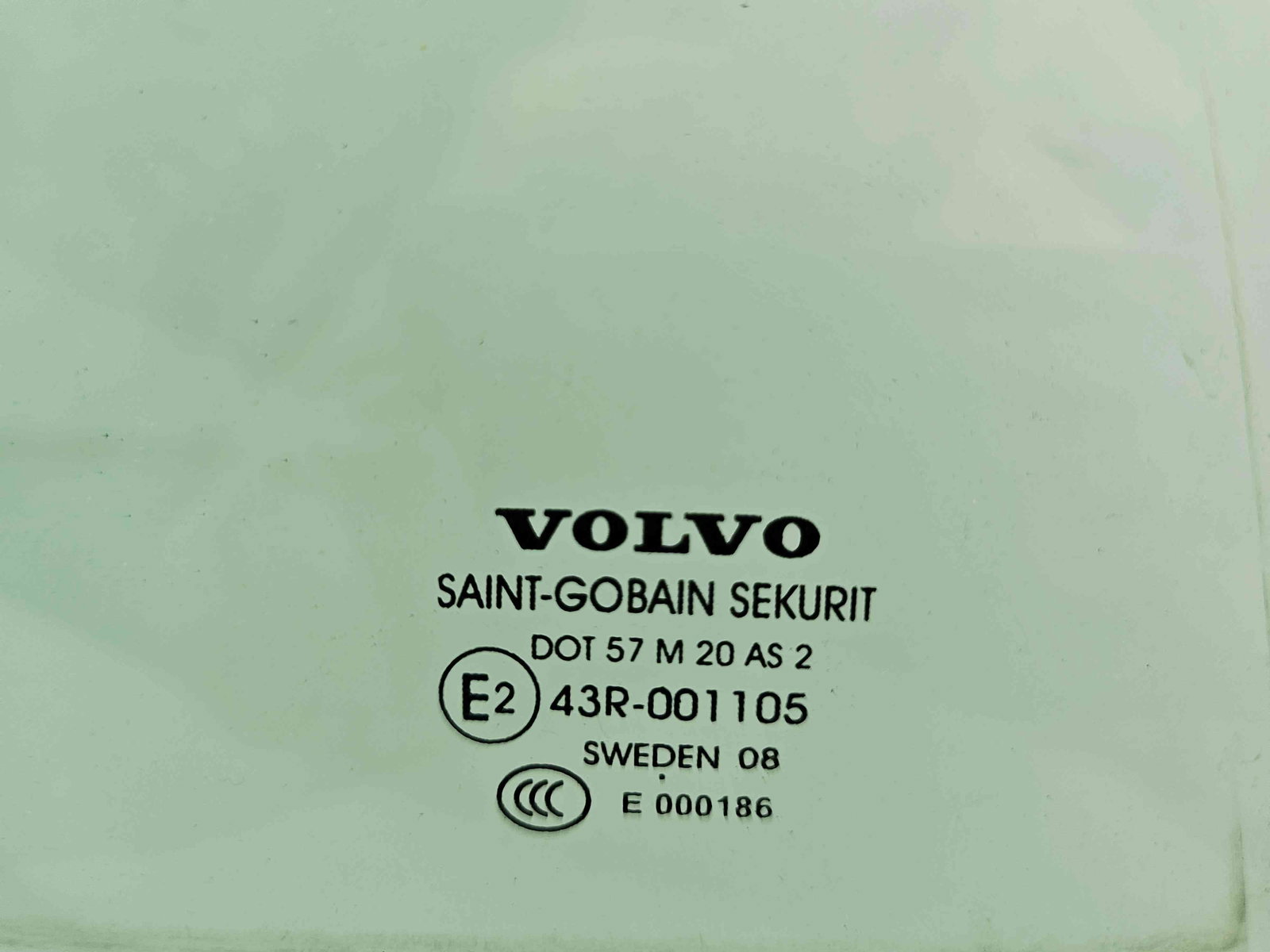 Geam usa dreapta spate XC60 [Fabr 2008-2017] OEM - imagine 2