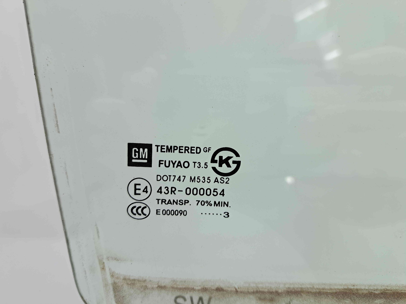 Geam usa dreapta spate Chevrolet Cruze (J300) [Fabr 2010-2016] OEM - imagine 2