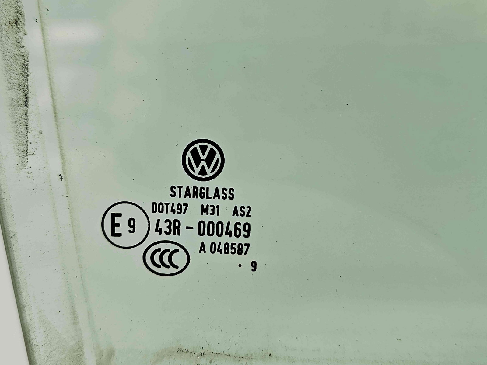 Geam usa dreapta spate Volkswagen Golf 6 (5K1) [Fabr 2009-2013] OEM - imagine 2