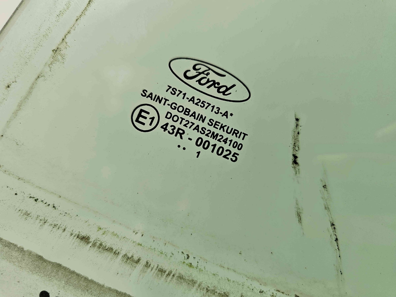 Geam usa stanga spate Ford Mondeo 4 Sedan Facelift [Fabr 2007-2015] OEM - imagine 2