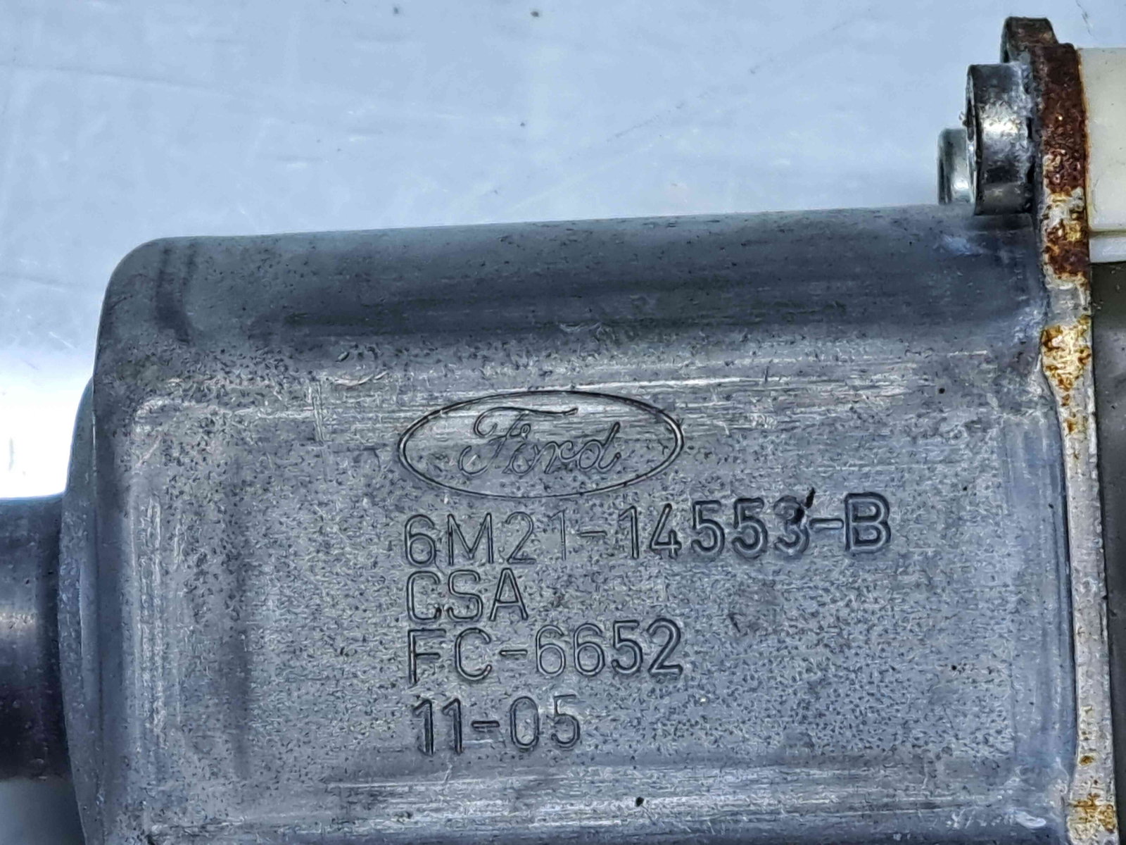 Motoras geam dreapta fata Ford Mondeo 4 Sedan Facelift [Fabr 2007-2015] 6M2114553B - imagine 4