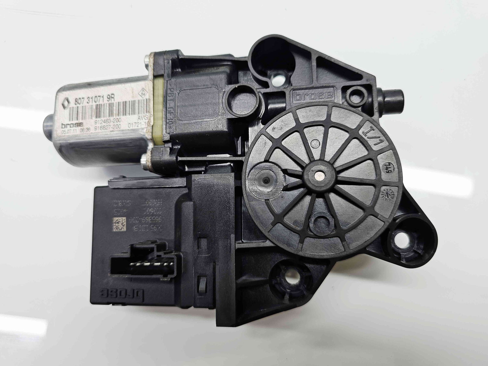 Motoras geam stanga fata Renault Megane 3 (B95) [Fabr 2008-2016] 0130822479 - imagine 5