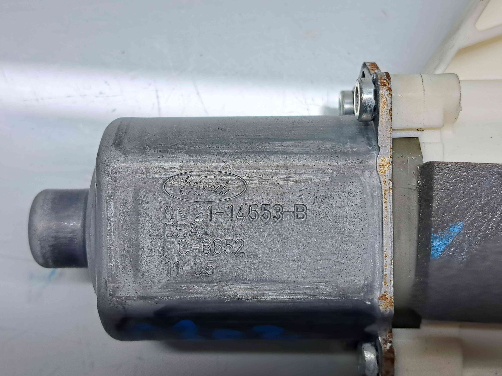 Motoras geam stanga spate Ford Mondeo 4 Sedan Facelift [Fabr 2007-2015] 6M2114553B - imagine 4