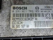 Calculator motor ECU Peugeot 206 [Fabr 1998-2009] 9658556780 / 0281022783  