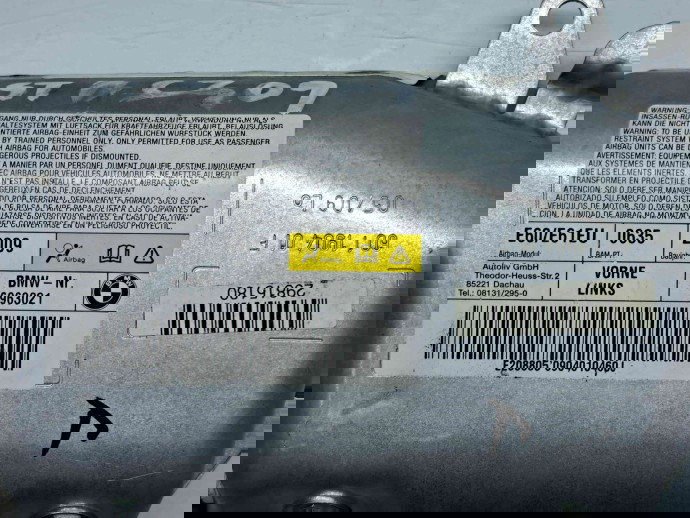  Airbag lateral stanga Bmw 5 (E60) [Fabr 2004-2010] 6963021