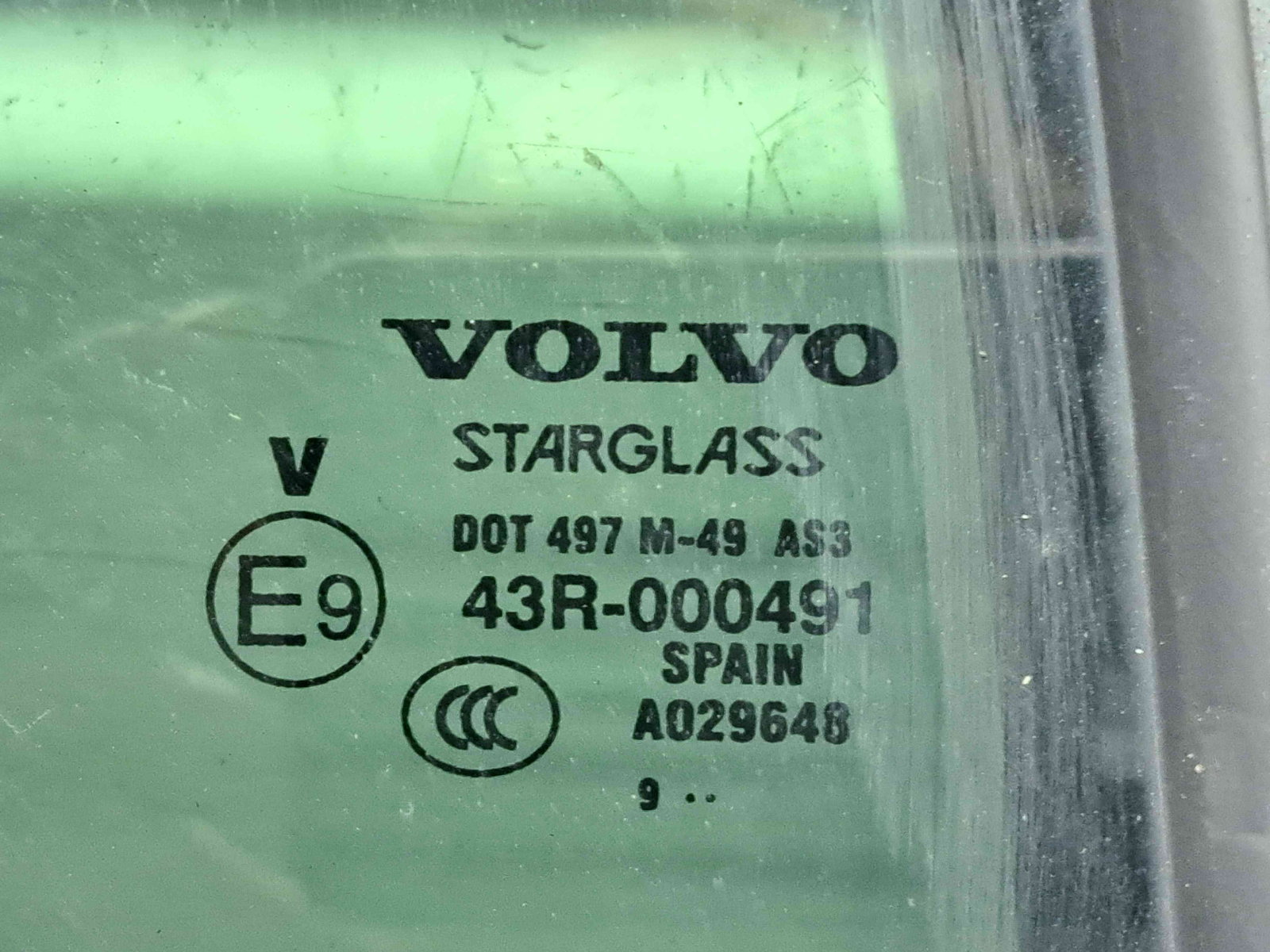 Geam fix usa stanga spate Volvo XC90 [Fabr 2002-2014] OEM - imagine 2
