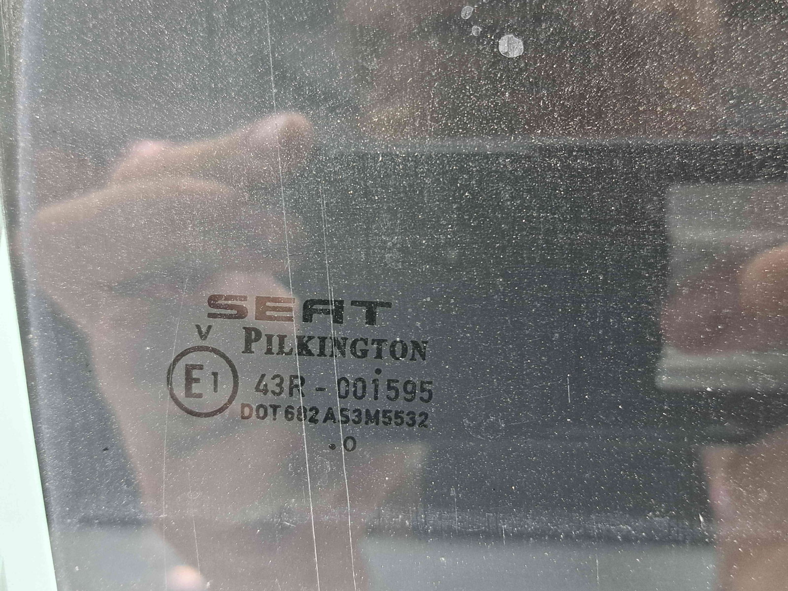 Geam usa dreapta spate Seat Leon (1P1) [Fabr 2005-2011] Facelift OEM - imagine 2