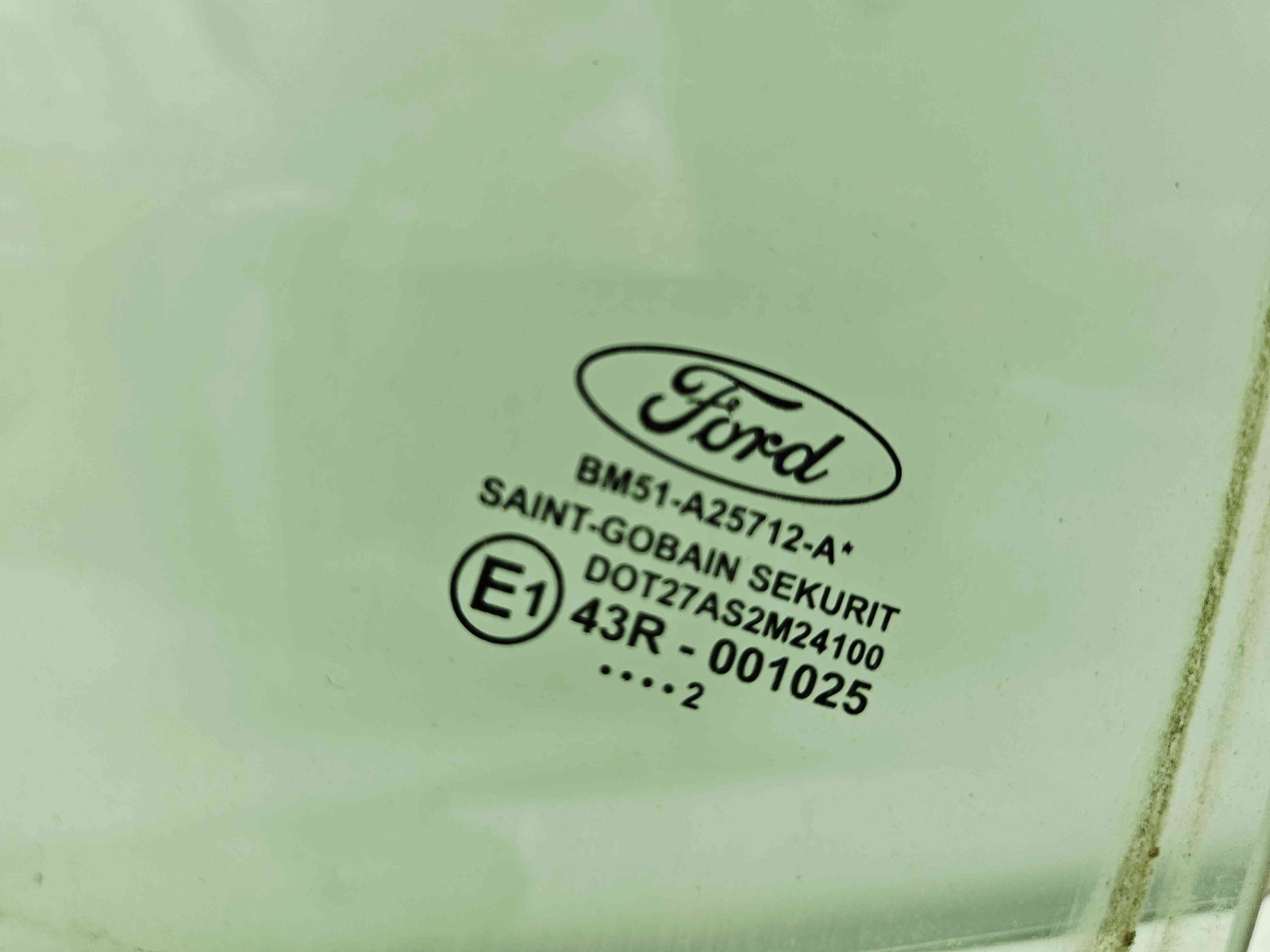 Geam usa dreapta spate Ford Focus 3 (CB8) [Fabr 2011-2015] OEM - imagine 2