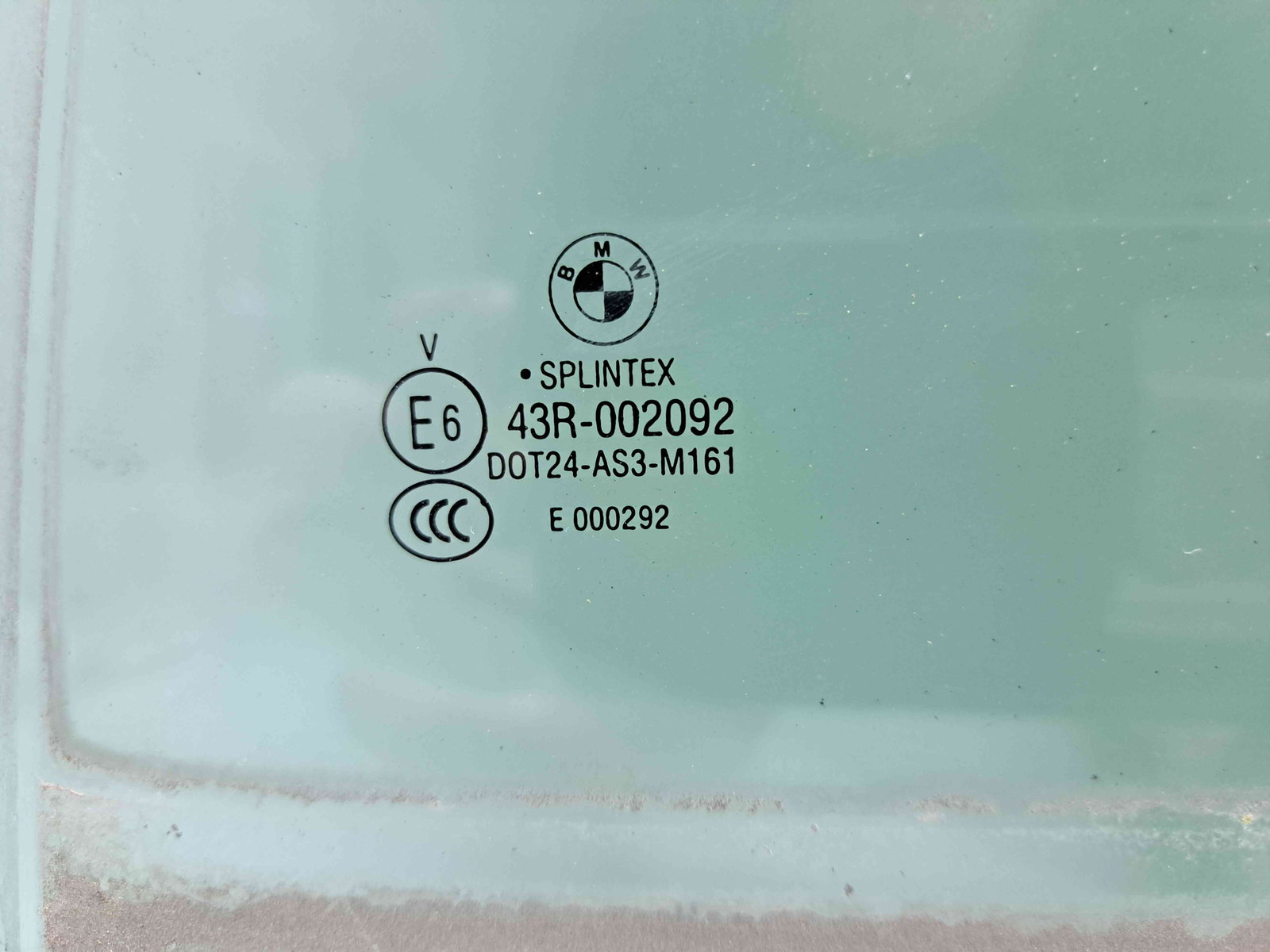 Geam usa stanga spate Bmw 5 (E60) [Fabr 2004-2010] OEM - imagine 2