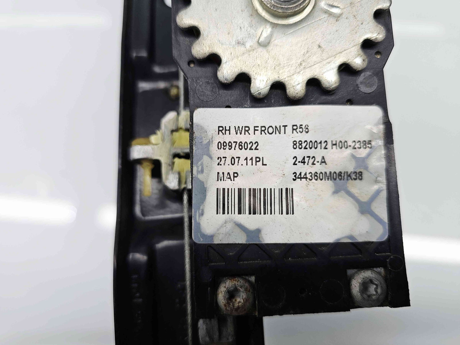 Macara electrica geam dreapta fata MINI Cooper (R56) [Fabr 2006-2014] 8820012 - imagine 6