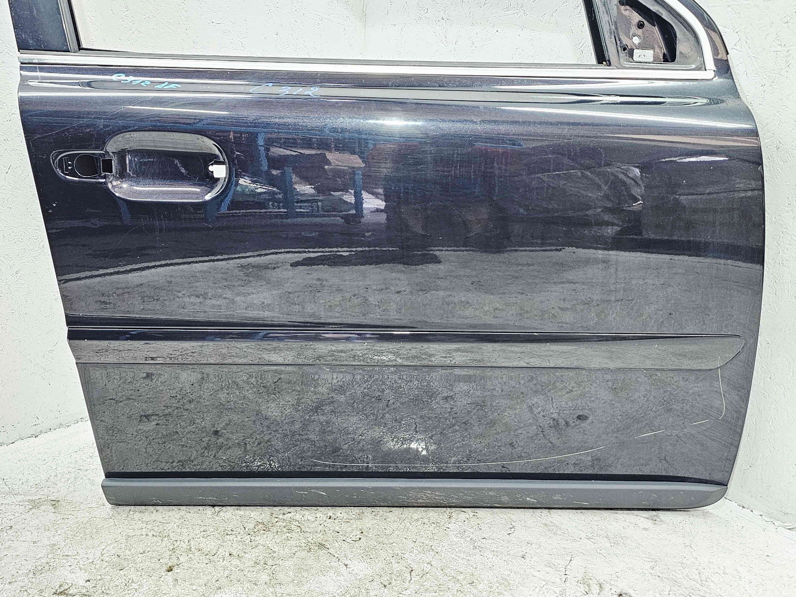 Usa dreapta fata Volvo XC90 [Fabr 2002-2014] Black Sapphire Metal - imagine 5