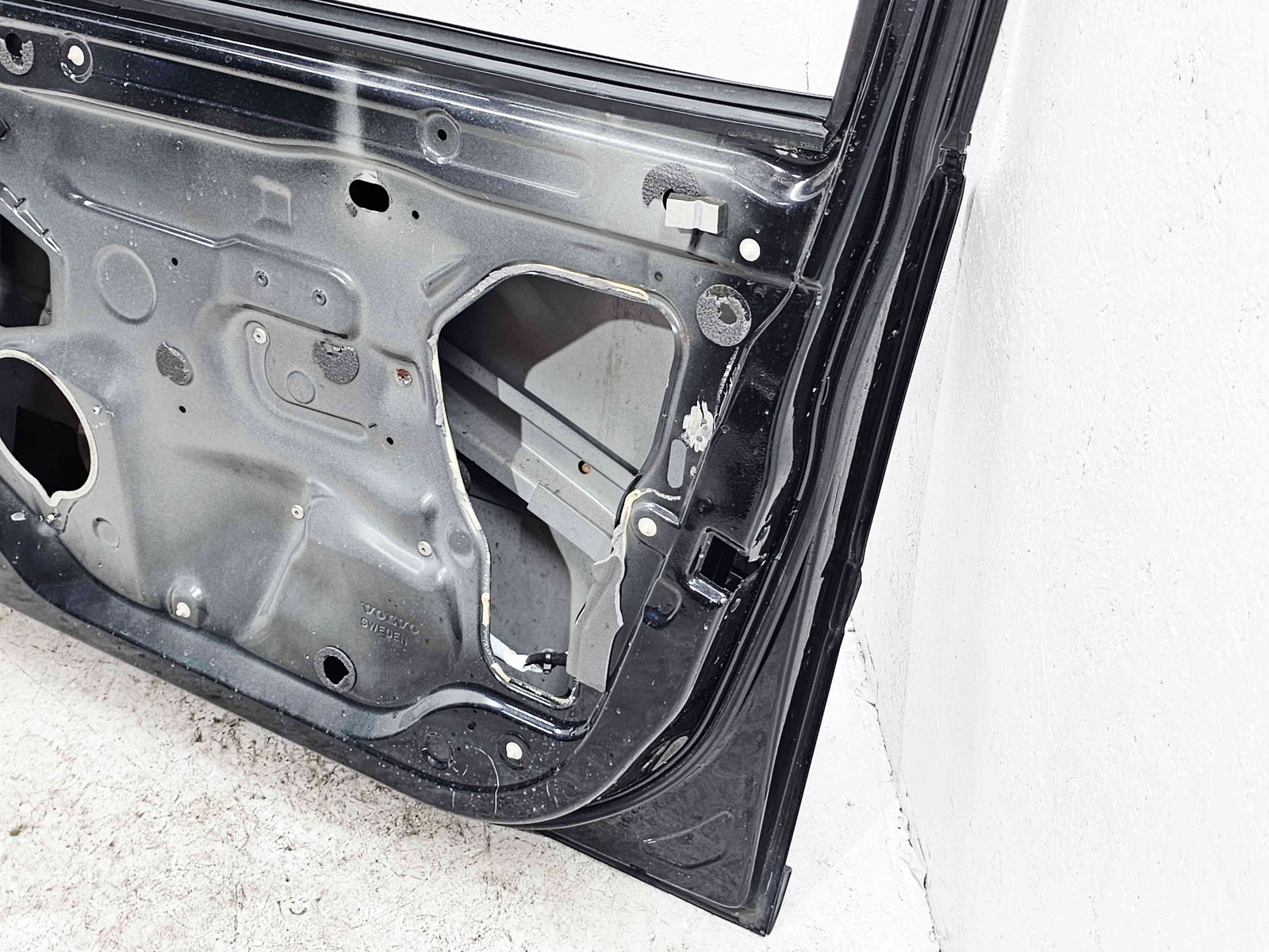 Usa dreapta fata Volvo XC90 [Fabr 2002-2014] Black Sapphire Metal - imagine 7