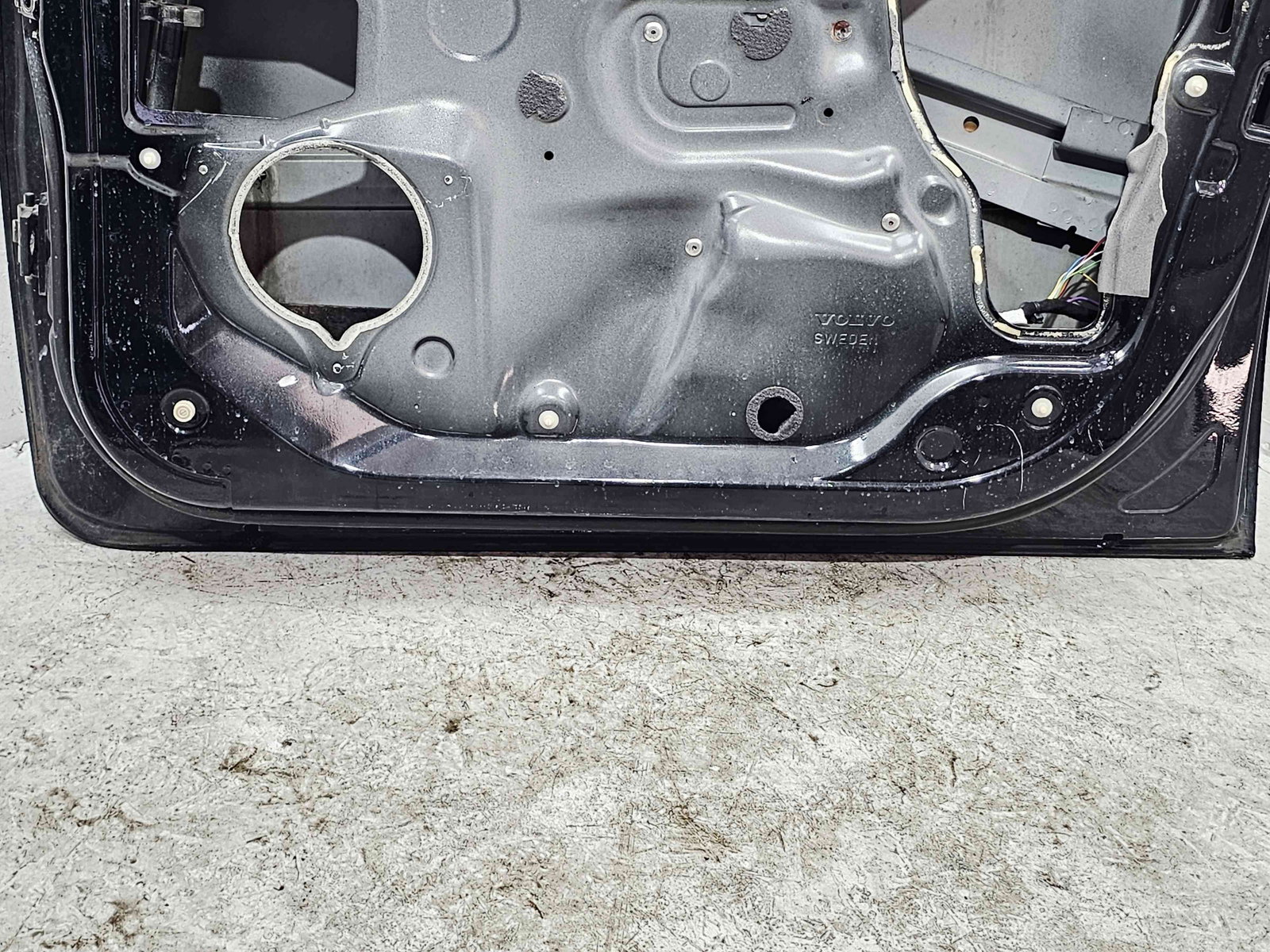 Usa dreapta fata Volvo XC90 [Fabr 2002-2014] Black Sapphire Metal - imagine 9