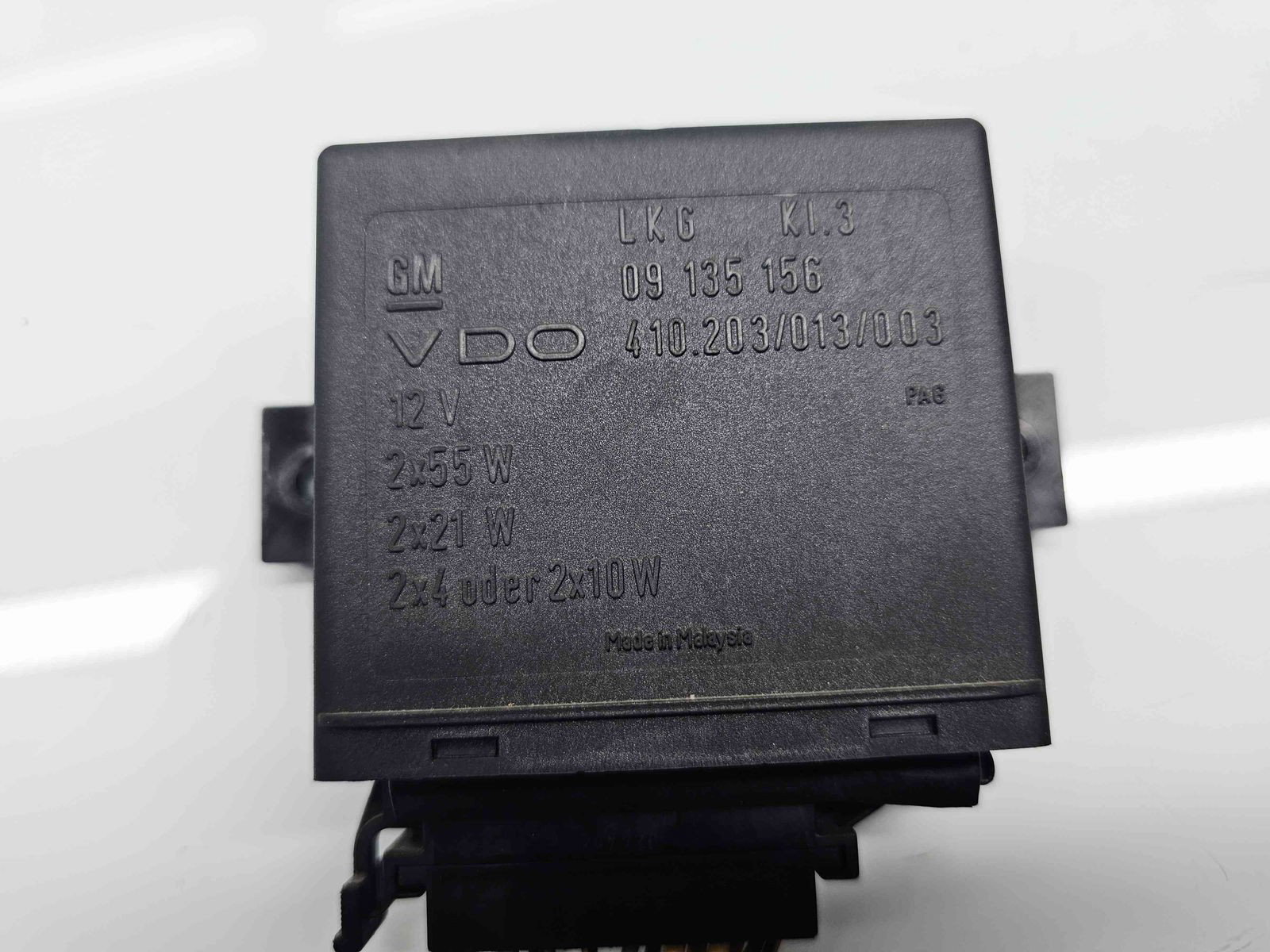 Modul control lumini Opel Zafira A (F75) [Fabr 1999-2005] 09135156 - imagine 2