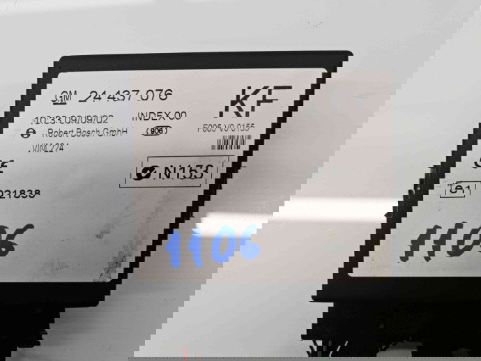  Modul confort  Opel Zafira A (F75) [Fabr 1999-2005] 24437076