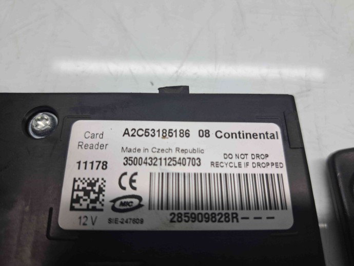  Contact cu cheie Renault Megane 3 (B95) [Fabr 2008-2016] A2C53185186  1.9 DCI F9Q-87096KW / 130CP