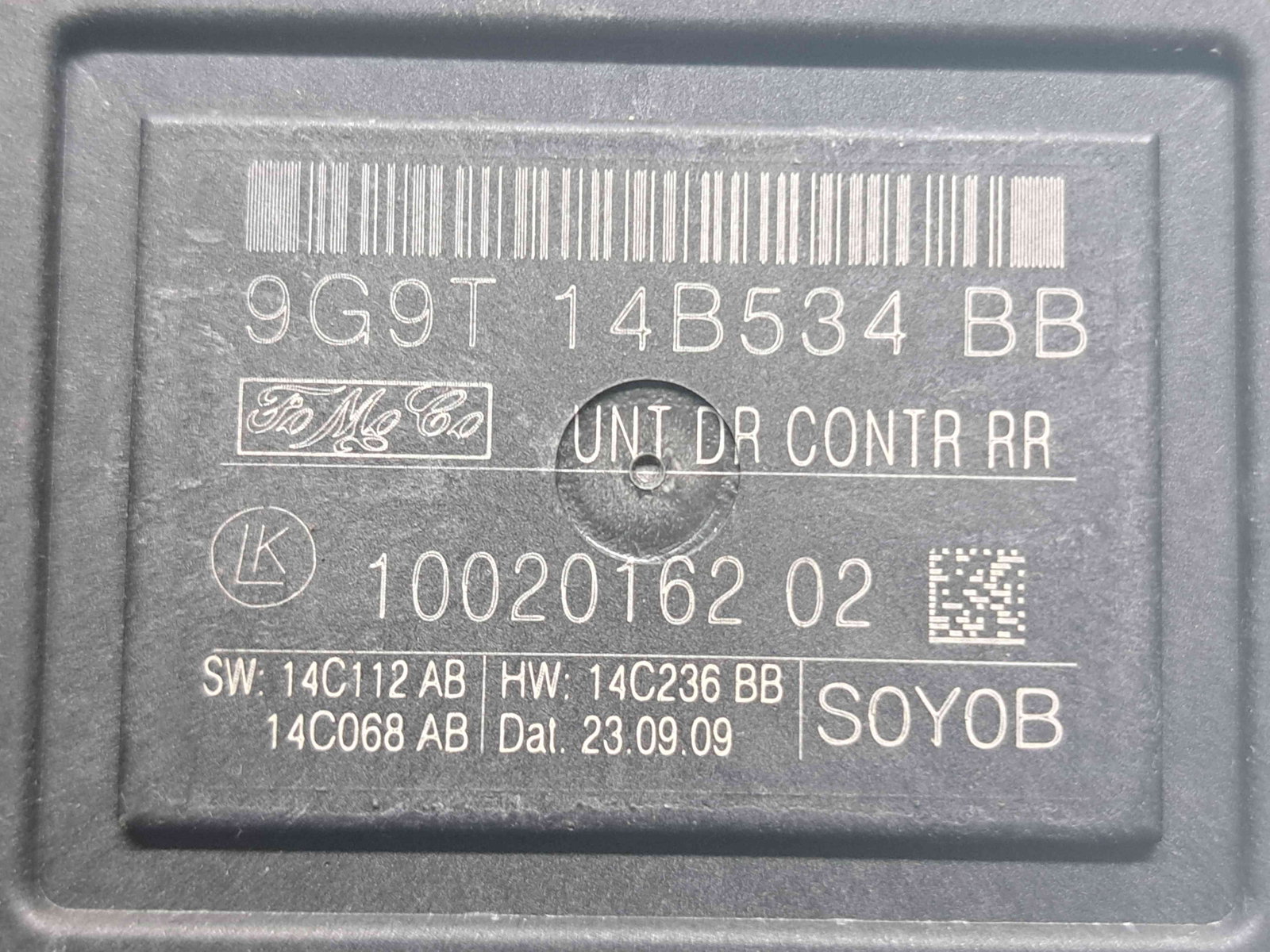 Modul confort Ford S-Max 1 [Fabr 2006-2014] 9G9T14B234BB - imagine 4