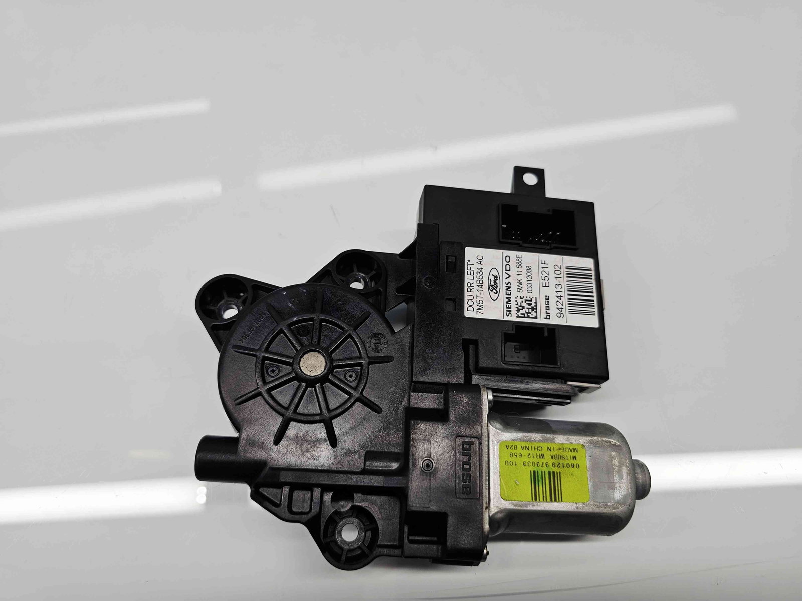 Motoras geam stanga spate Ford Kuga I [Fabr 2008-2012] 080129979039100 / 7M5T14B534AC - imagine 3