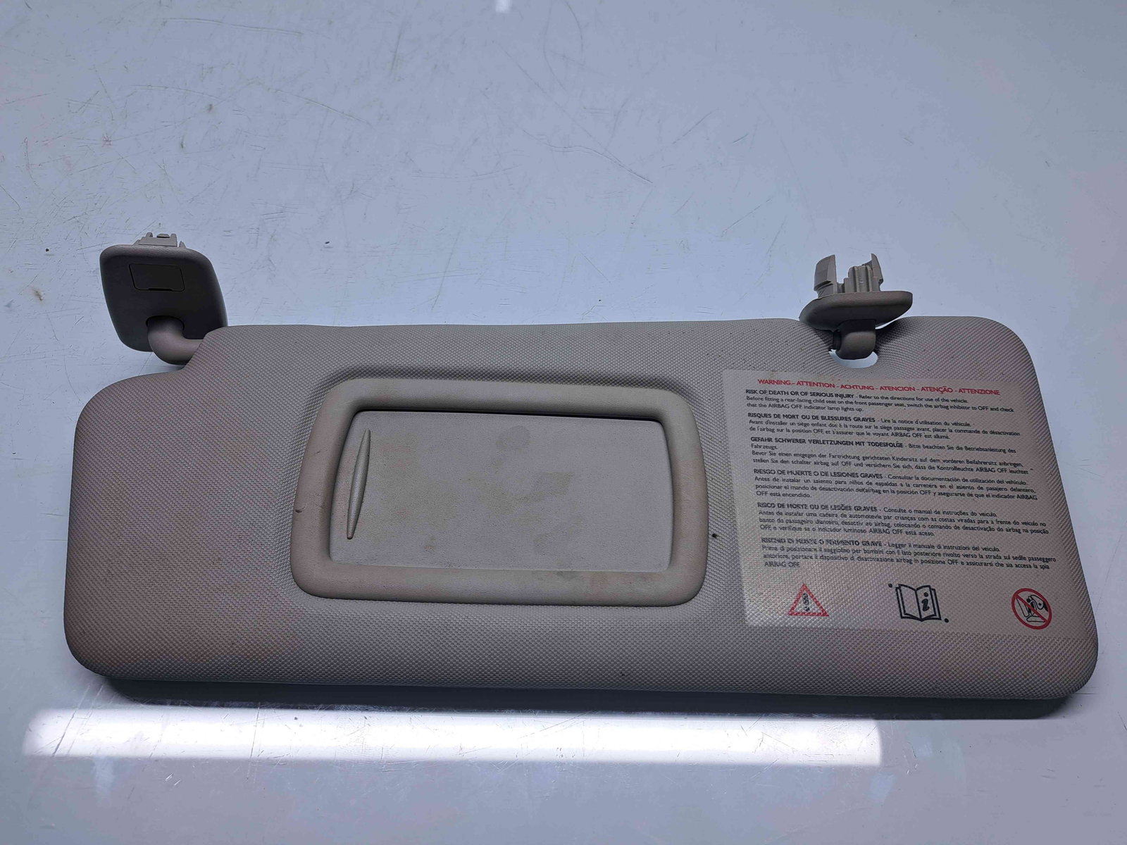 Parasolar stanga Renault Megane 3 (B95) [Fabr 2008-2016] OEM - imagine 1