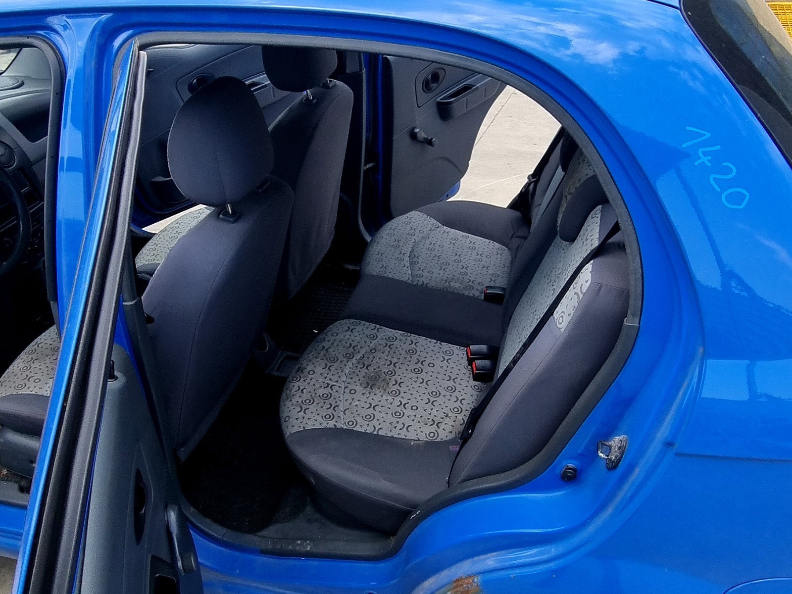 Cheder usa stanga spate Chevrolet Spark (M200/250) [Fabr 2005-2009] 0.8 BENZ A08S3 38KW / 52CP