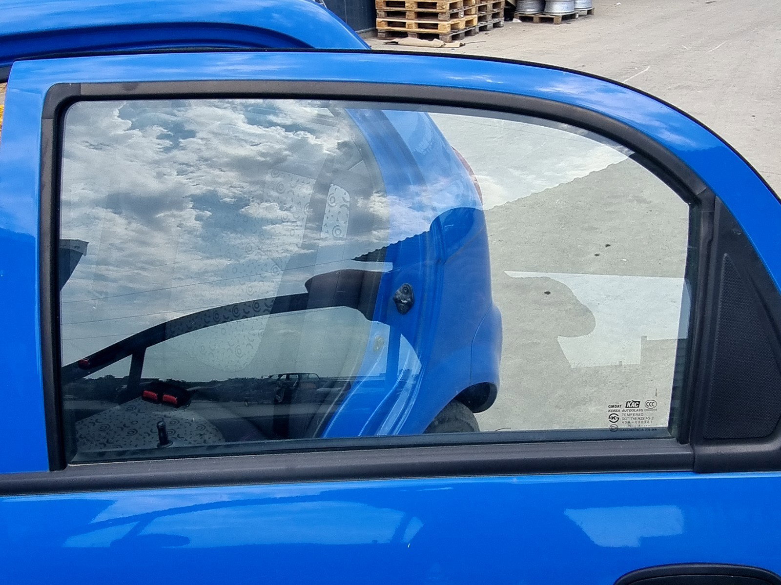 Geam usa stanga spate Chevrolet Spark (M200/250) [Fabr 2005-2009] 0.8 BENZ A08S3 38KW / 52CP