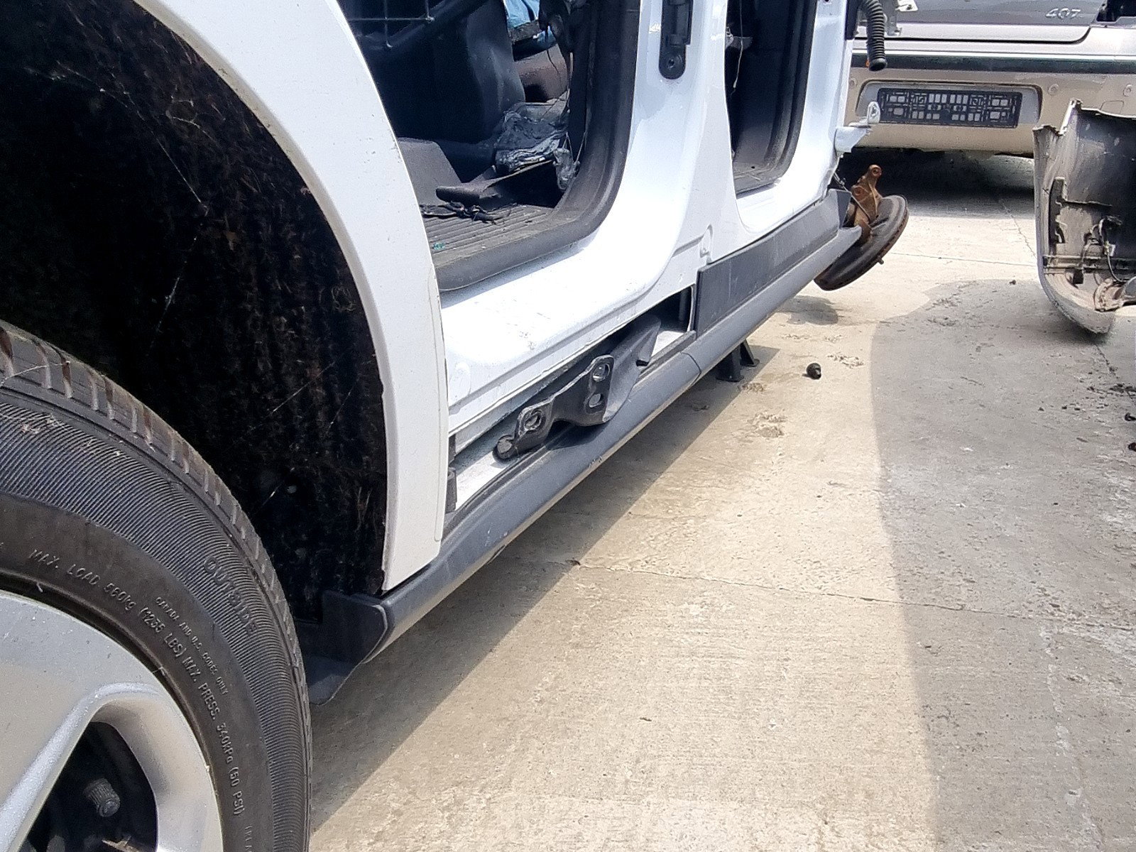 Prag lateral dreapta Ford Tourneo Courier [Fabr 2014-2020] 1.0 Benz M1DA 74 KW / 100CP - imagine 2