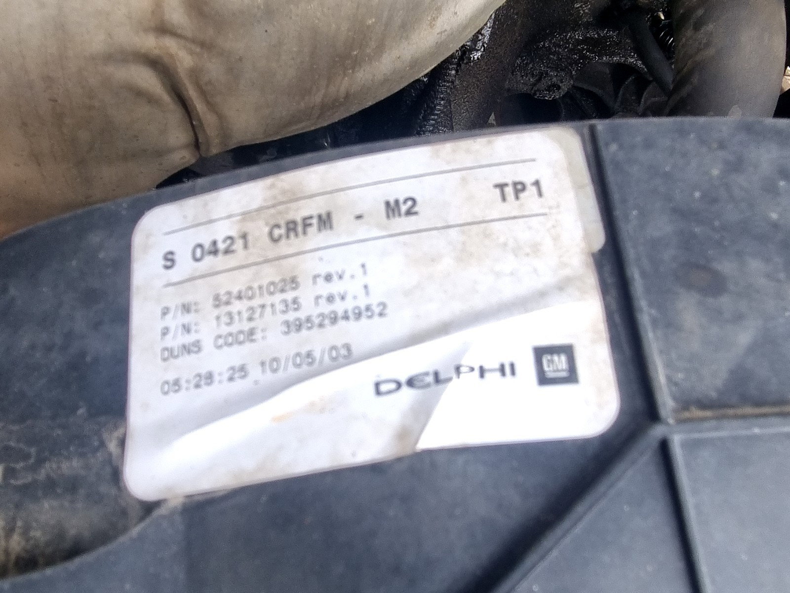 Electroventilator Opel Meriva A [Fabr 2003-2009] 1.6 Benz Z16XE 74KW / 101CP