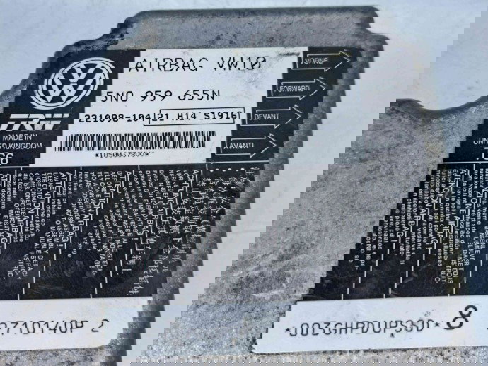 Calculator airbag Seat Leon (1P1) [Fabr 2005-2011] Facelift 5N0959655N 2.0 TDI BKD 103KW / 140CP