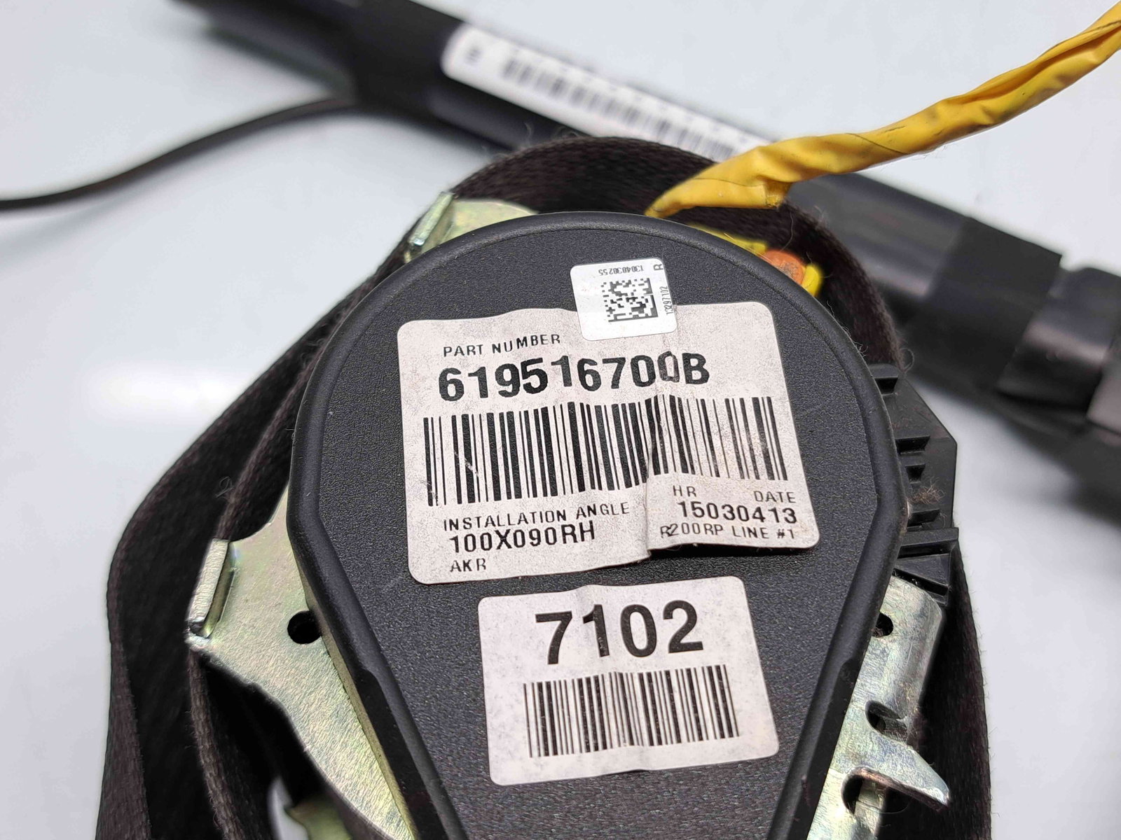 Centura dreapta fata Chevrolet Cruze (J300) [Fabr 2010-2016] 619516700 - imagine 2