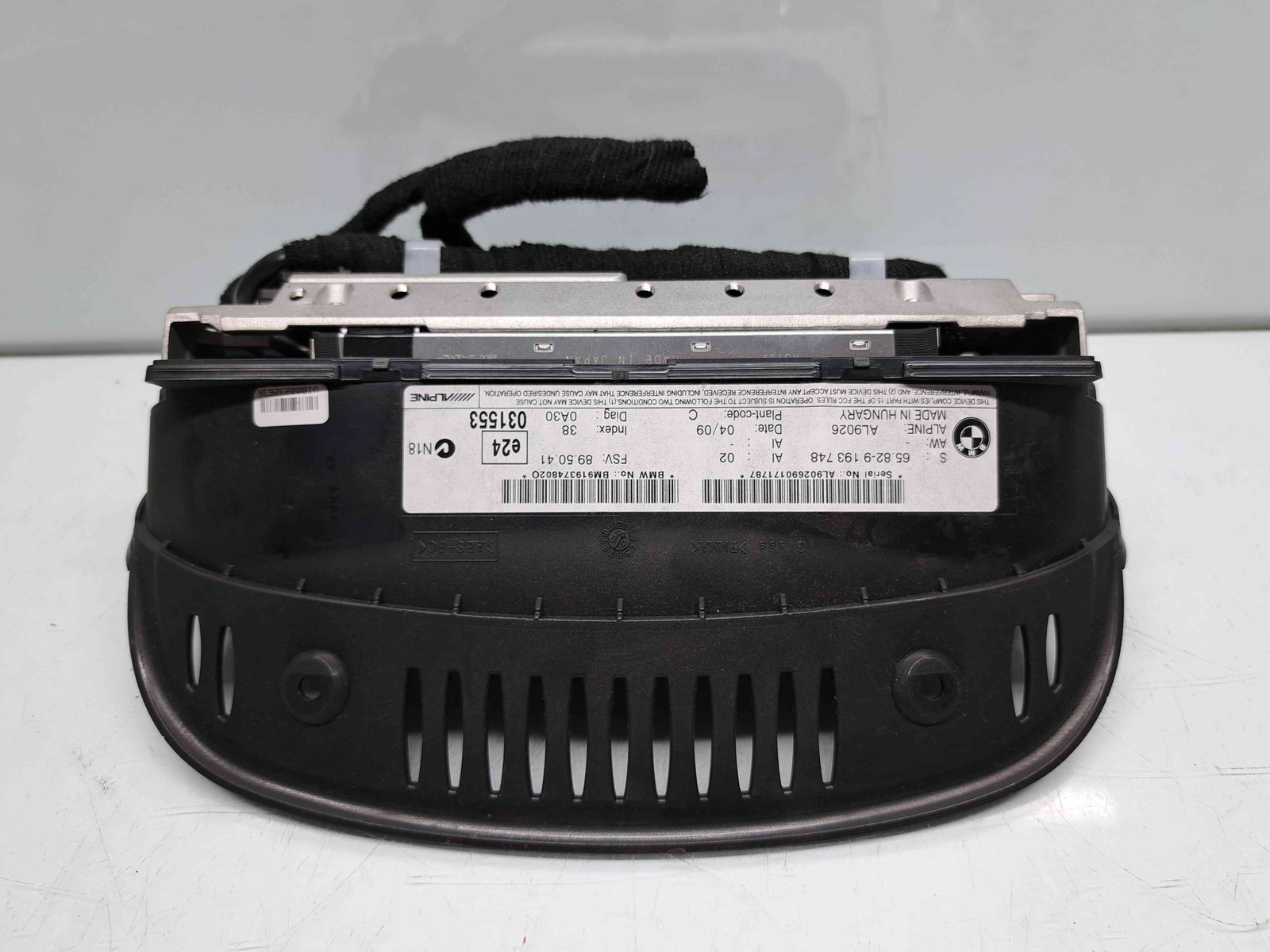 Display bord Bmw 5 (E60) [Fabr 2004-2010] BM919374802O - imagine 3