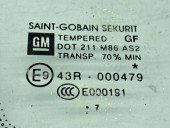 Geam fix dreapta fata Opel Corsa D [Fabr 2006-2013] OEM
