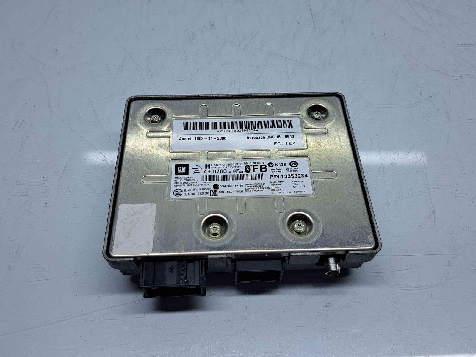 Modul bluetooth Chevrolet Cruze (J300) [Fabr 2010-2016] 1002-11-2886