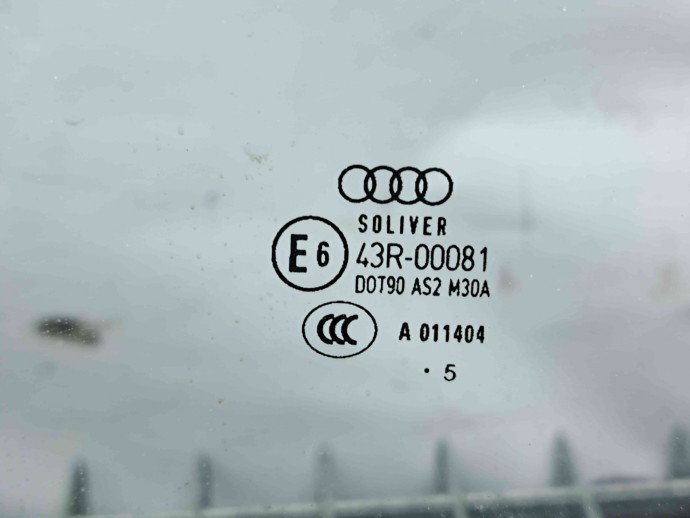 Geam usa dreapta spate Audi A6 (4F2, C6) [Fabr 2004-2010] OEM