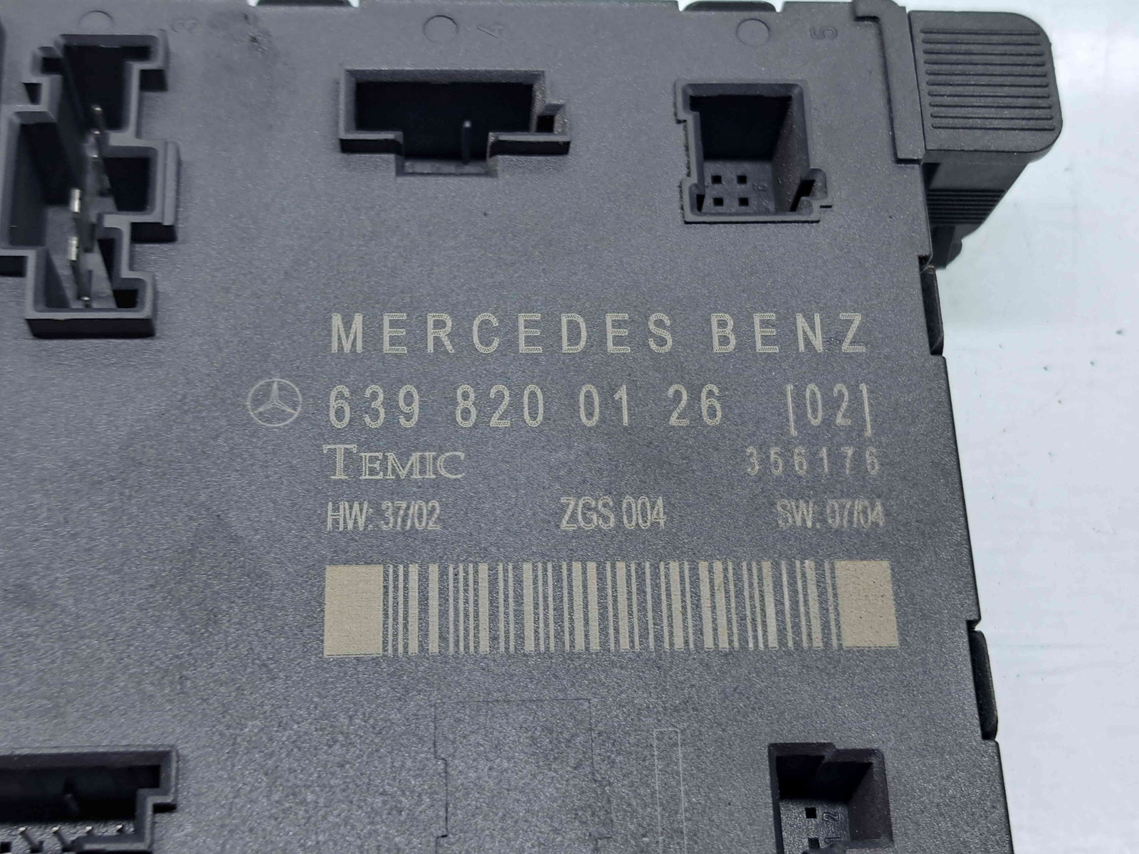 Modul confort Mercedes Vito Autobus (W639) [Fabr 2003-2014] 6398200126 - imagine 2