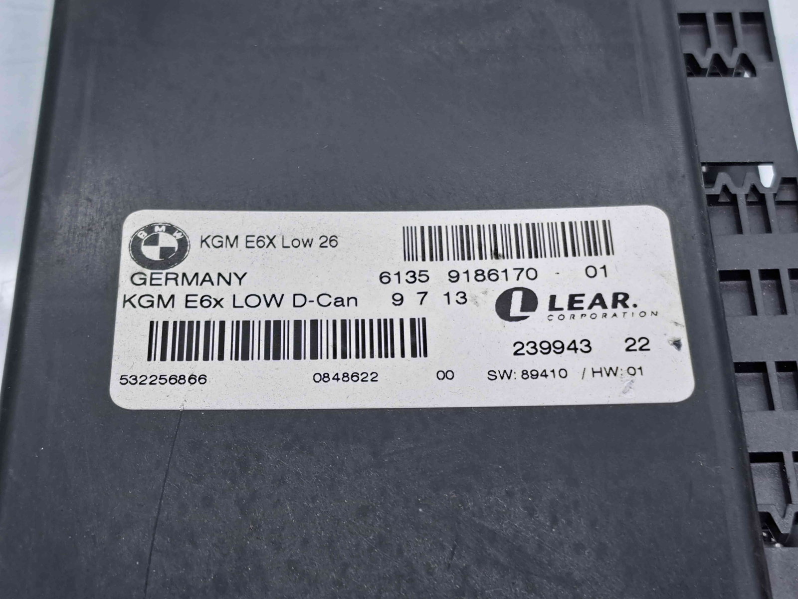 Modul control lumini Bmw 5 (E60) [Fabr 2004-2010] 9186170 - imagine 3