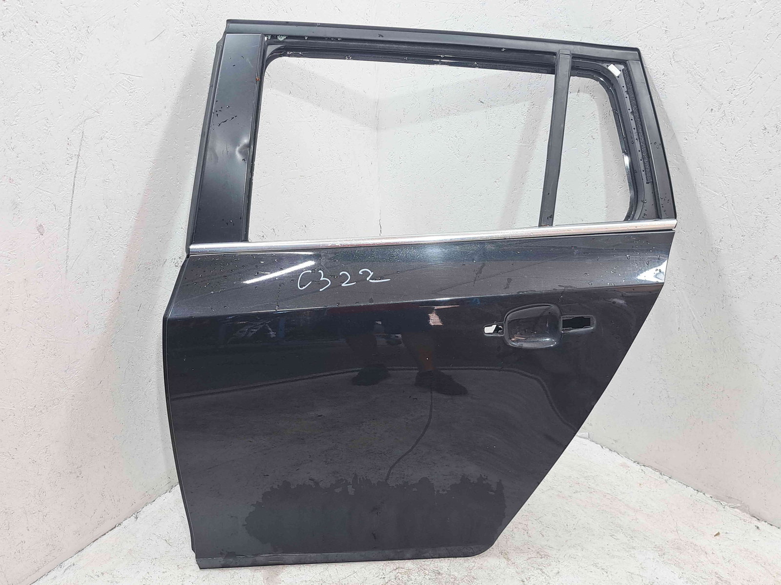 Usa stanga spate Chevrolet Cruze (J300) [Fabr 2010-2016] Negru - imagine 1