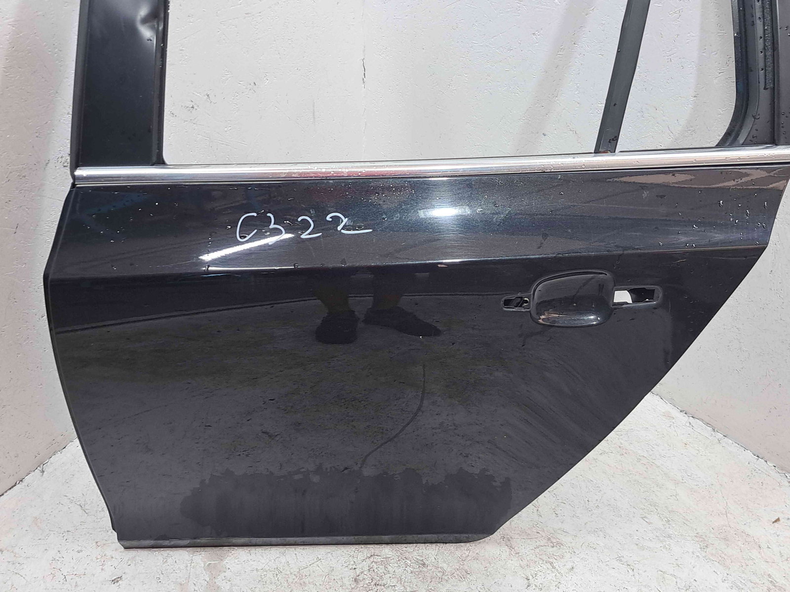 Usa stanga spate Chevrolet Cruze (J300) [Fabr 2010-2016] Negru - imagine 4